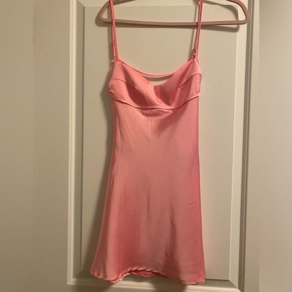 Edikted Bellamy Satin Mini Dress - Picture 3 of 5